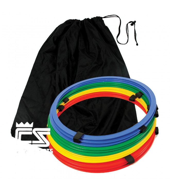 Speed Ring with Hook & Loop – Set of 12 with Bag